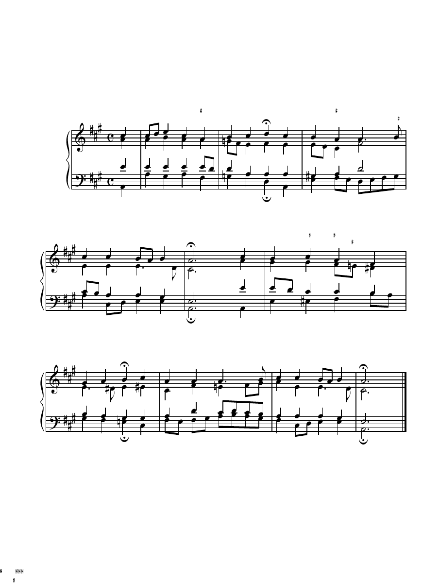Bach Chorale 1